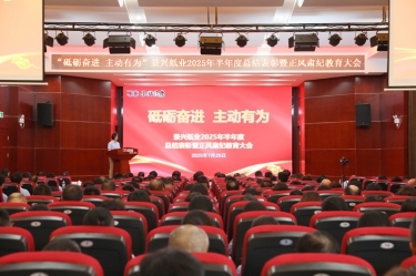 砥砺奋进 自动有为 | Z6官网纸业2025年半年度总结赞美暨正风肃纪教育大会隆沉召开